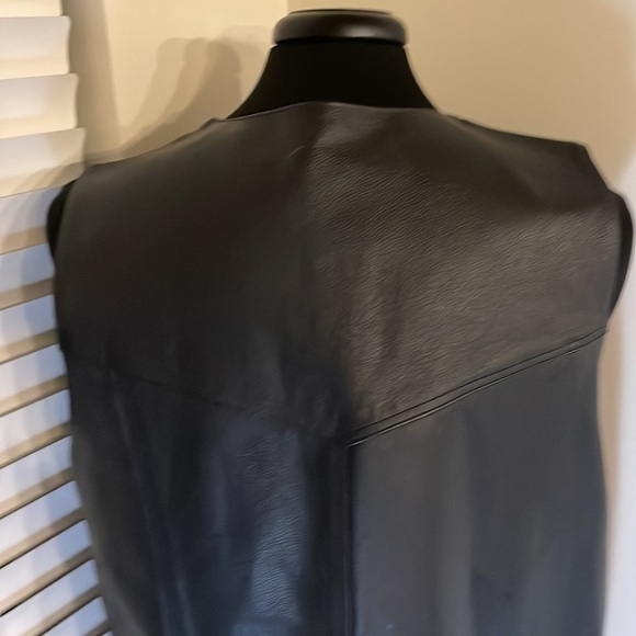 Mb Classic Genuine Leather Vest Size XXL - Picture 9 of 16